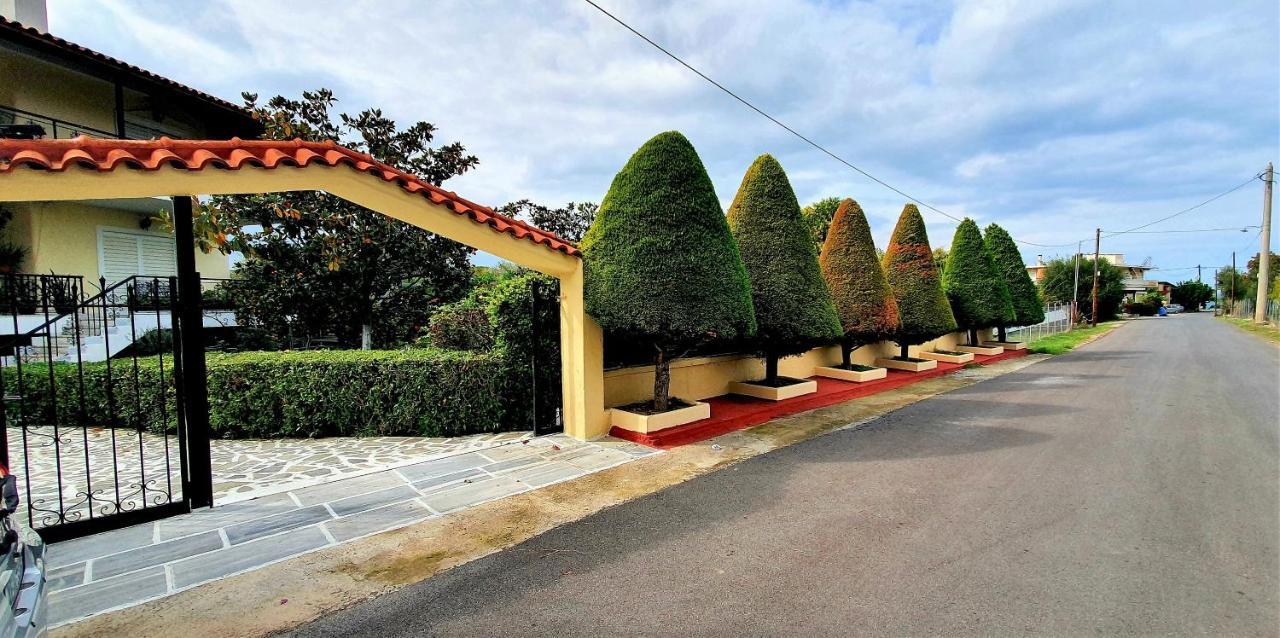 Vacation And Relaxation Home Oropos Nea Palatia Exterior foto